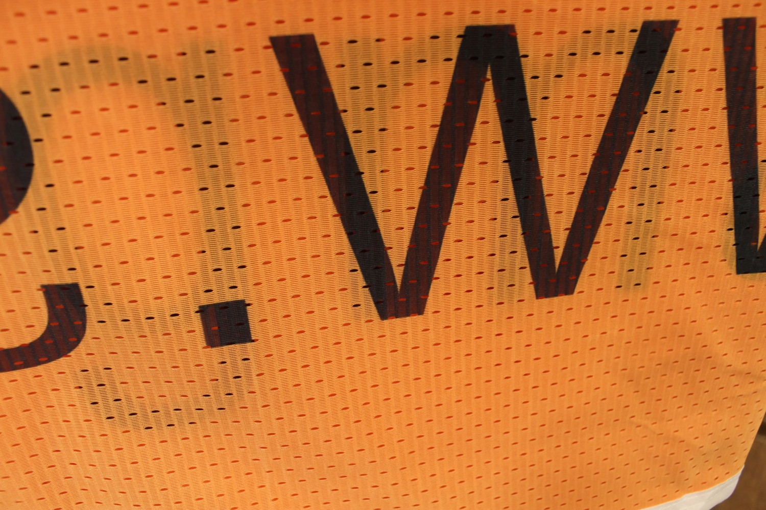 Flaga reklamowa 120 x 300 z logo – polistrecz