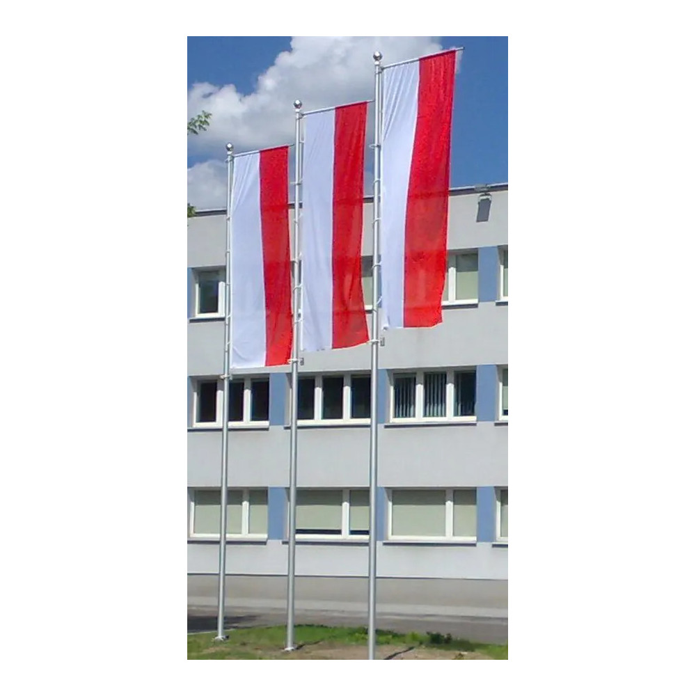 Flaga Polski na maszt 120x300cm