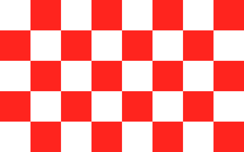 Flaga reklamowa miasta Głogów o wymiarach 110 x 70 cm