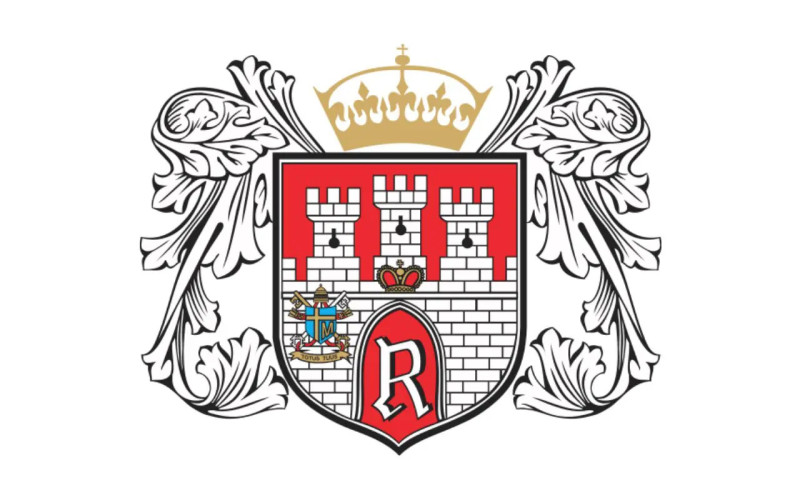 Flaga reklamowa miasta Radom o wymiarach 110 x 70 cm