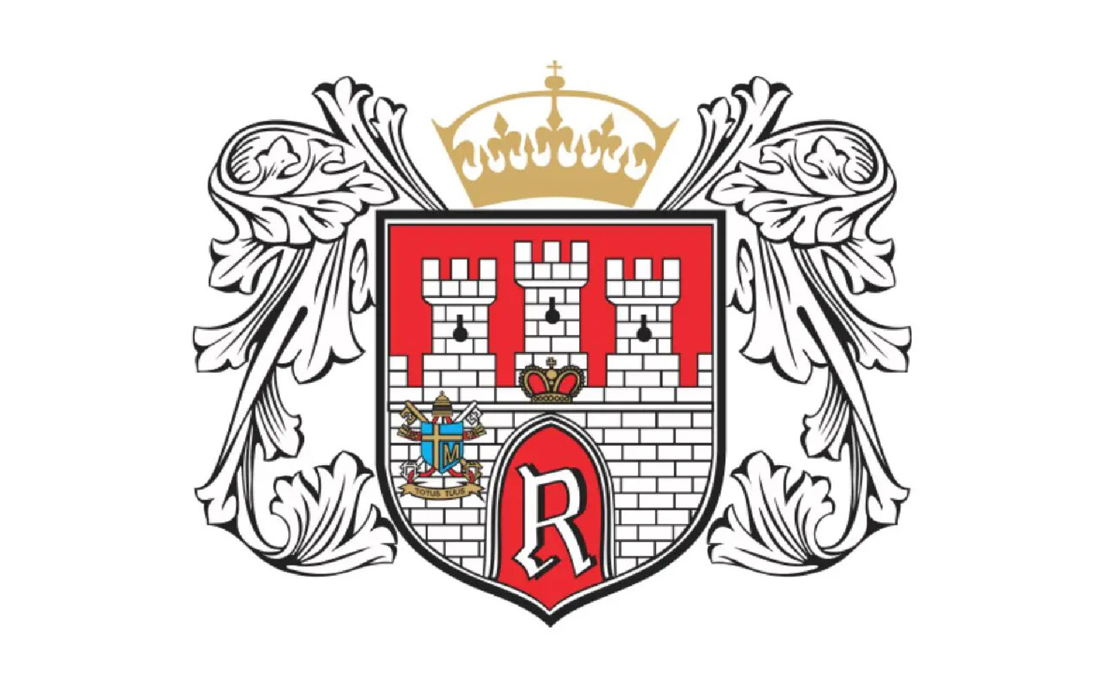 Flaga reklamowa miasta Radom o wymiarach 110 x 70 cm