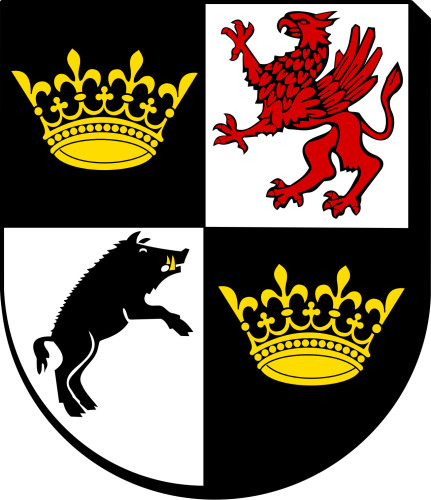 Flaga reklamowa miasta Świdnica o wymiarach 110 x 70 cm