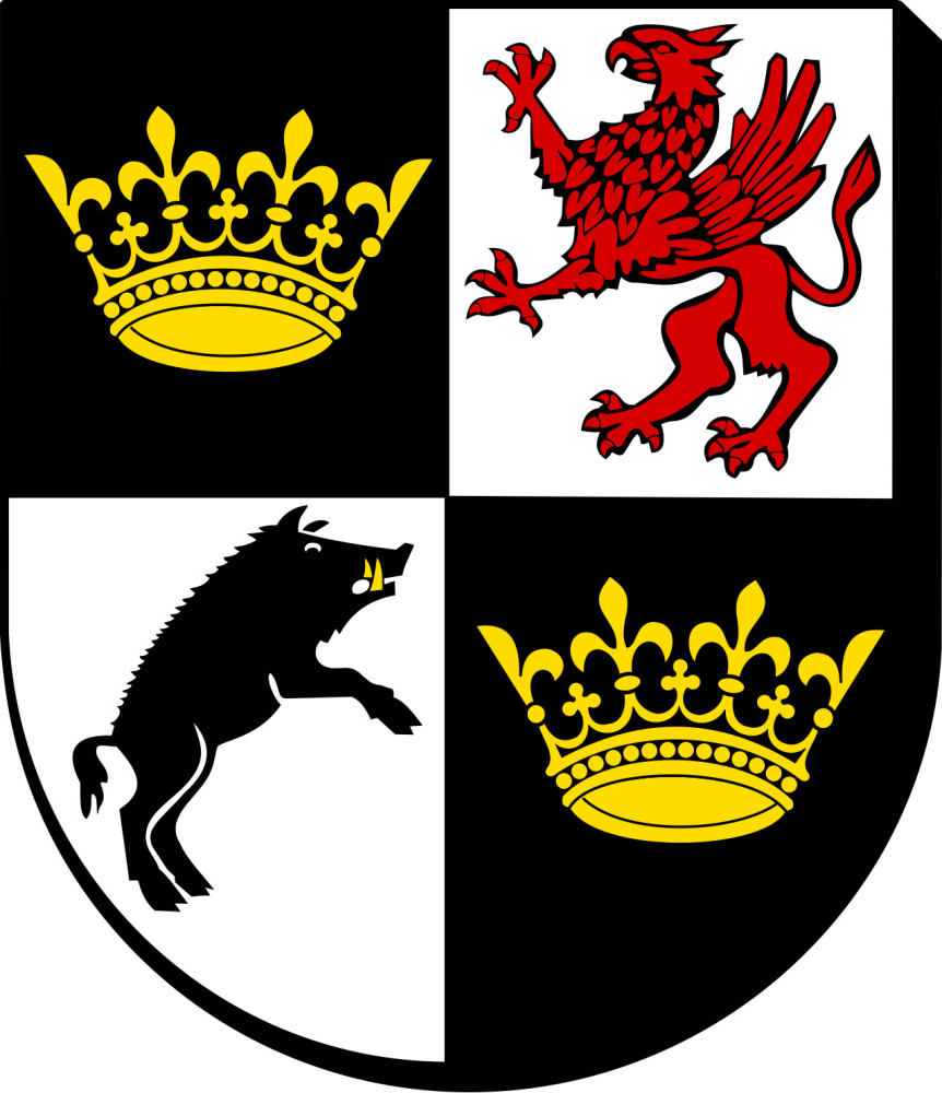 Flaga reklamowa miasta Świdnica o wymiarach 110 x 70 cm