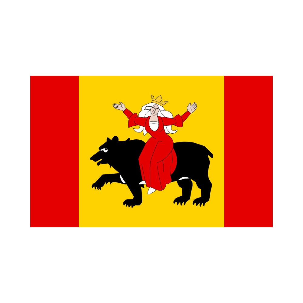 Flaga reklamowa miasta Tomaszów Mazowiecki o wymiarach 110 x 70 cm