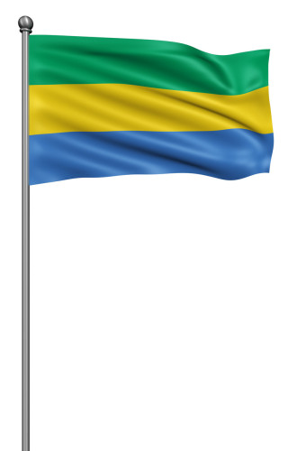 Flaga Gabonu