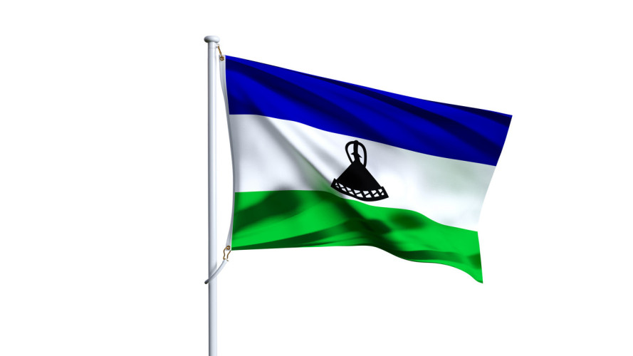 Flaga Lesotho