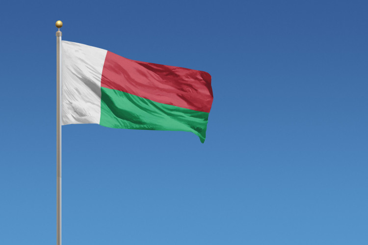 Flaga Madagaskaru