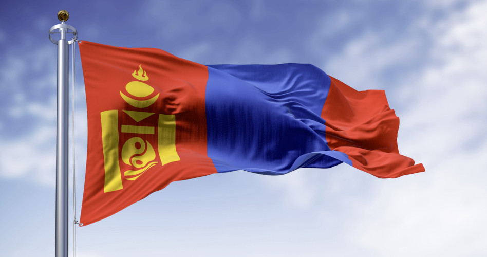 Flaga Mongolii