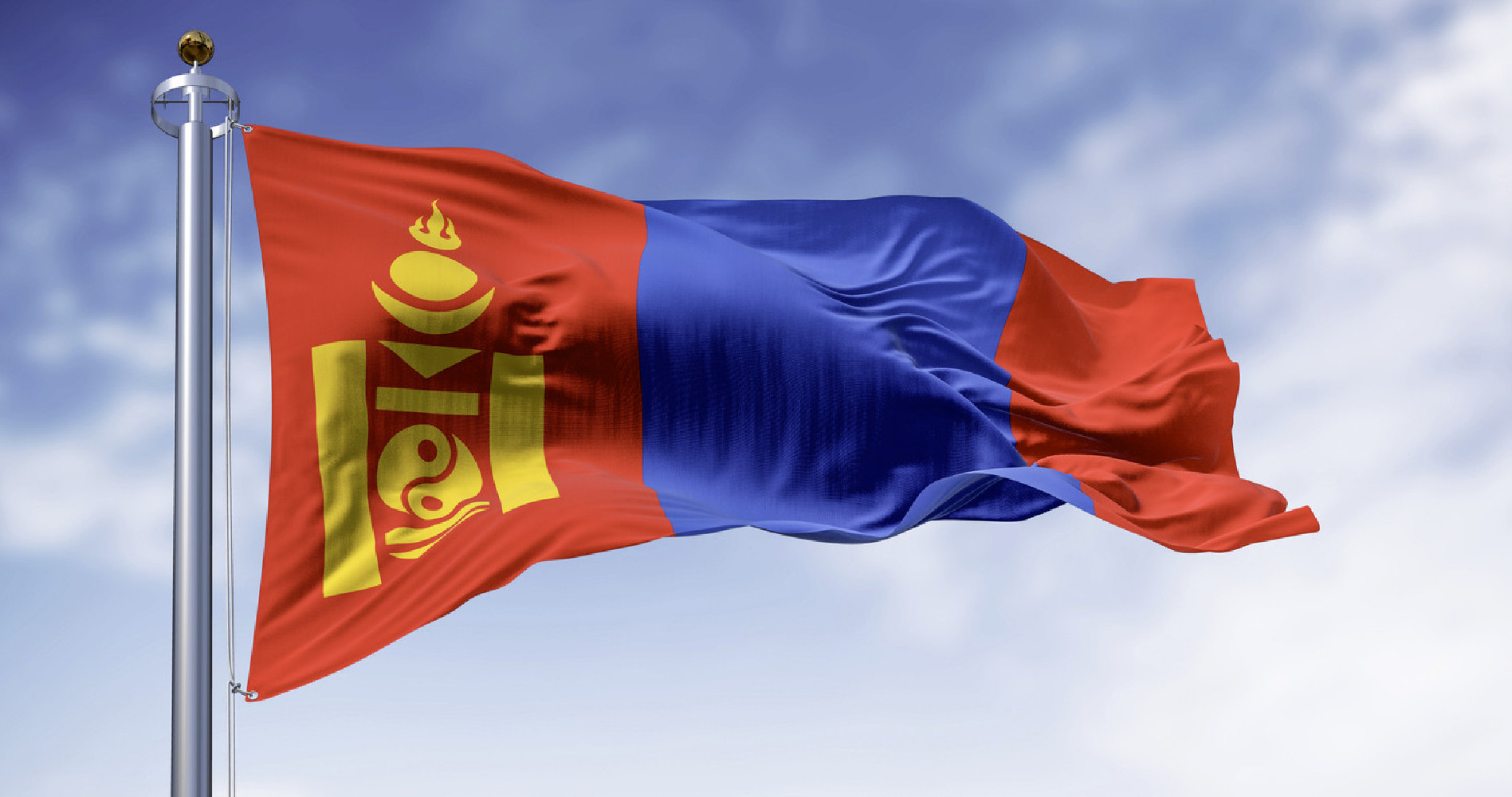 Flaga Mongolii