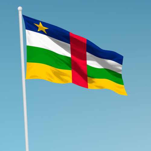 Flaga Republiki Środkowoafrykańskiej