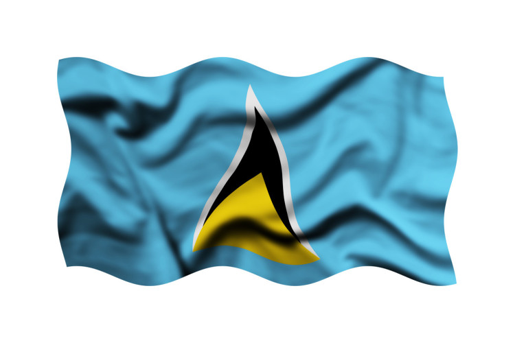 Flaga Saint Lucii