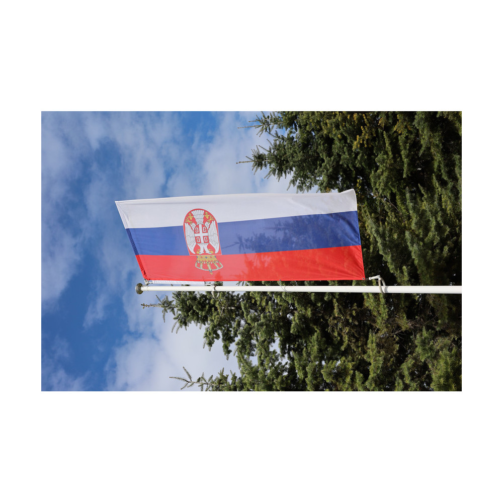 Flaga Serbii