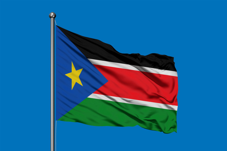 Flaga Sudanu Południowego