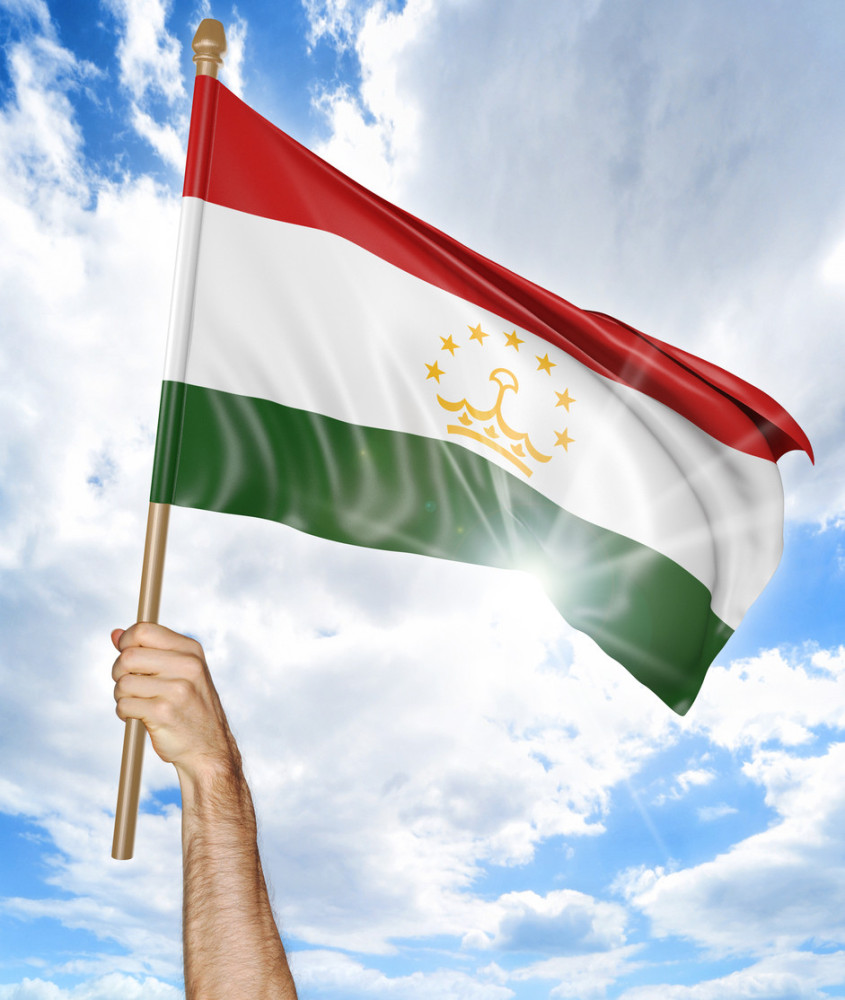 Flaga Tadżykistanu