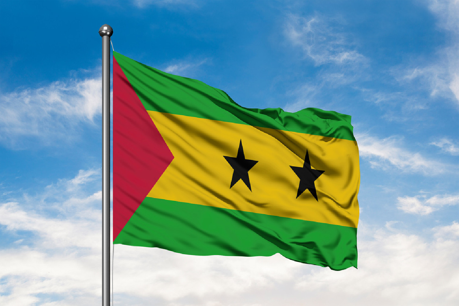 Flaga Wysp Świętego Tomasza i Książęcej