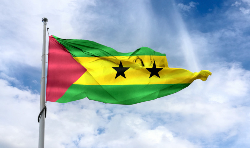 Flaga Wysp Świętego Tomasza i Książęcej