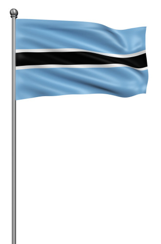 Flaga Botswany