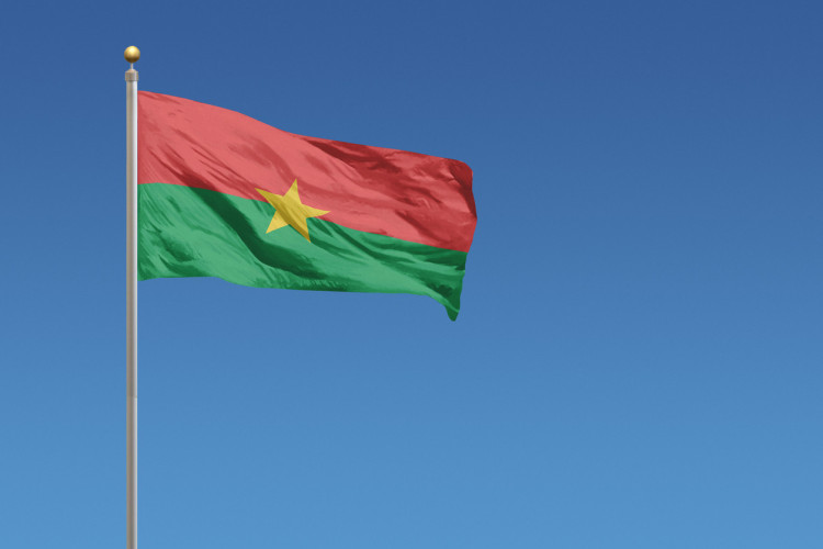 Flaga Burkiny Faso