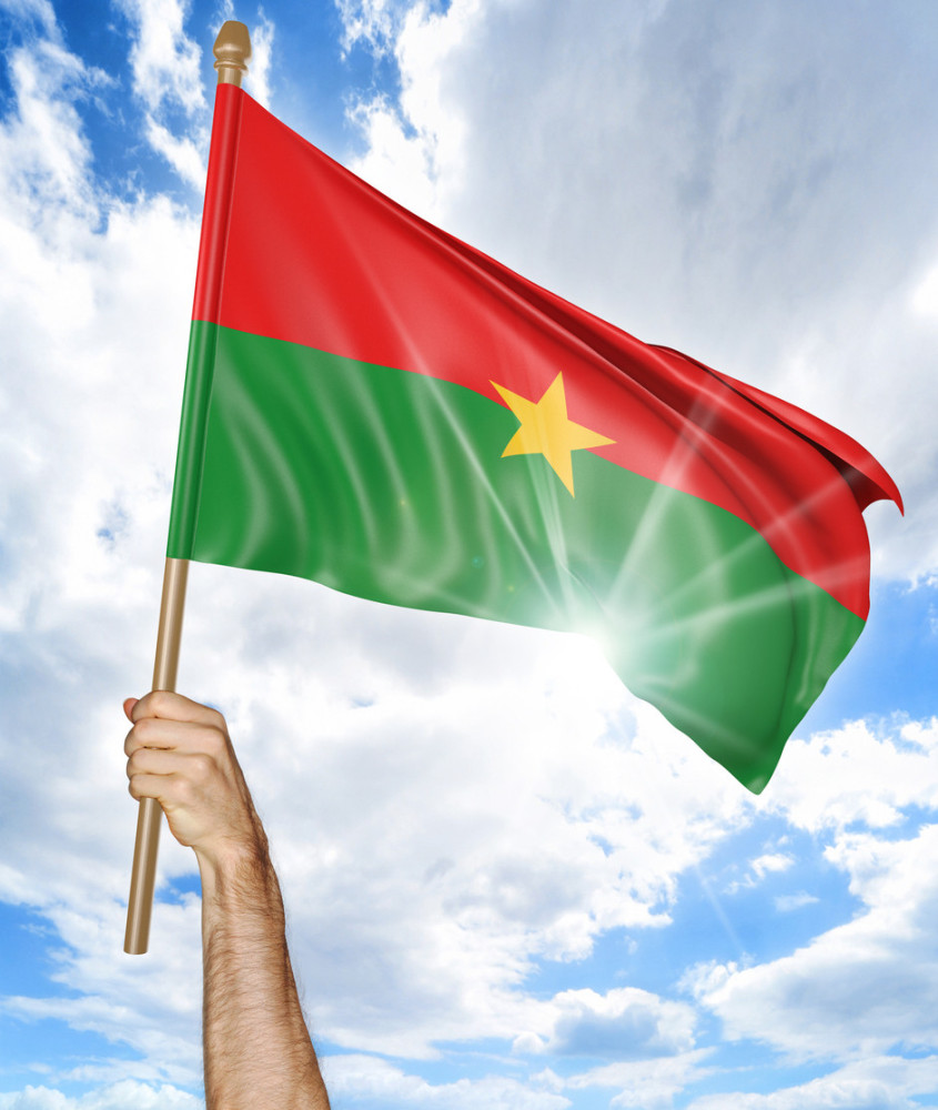 Flaga Burkiny Faso