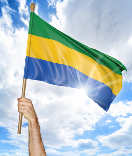 Flaga Gabonu