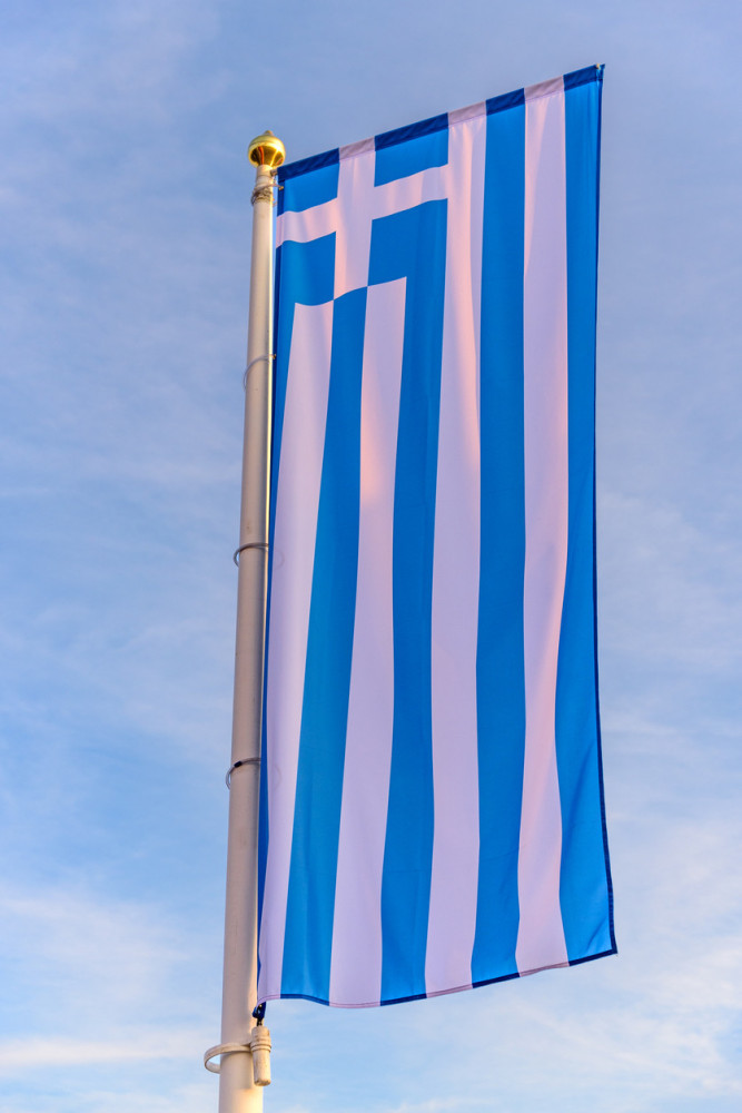 Flaga Grecji