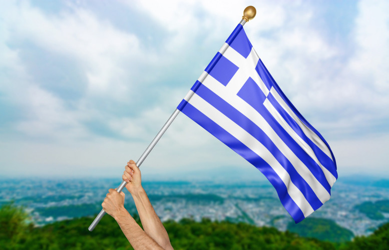 Flaga Grecji