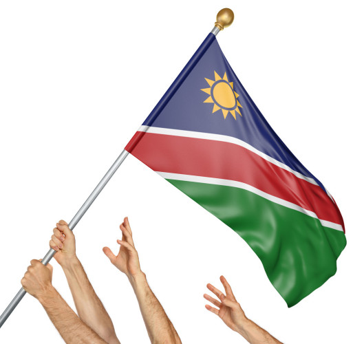 Flaga Namibii