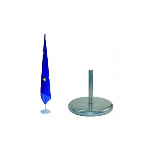 Stojak flagowy 1-ramienny srebrny