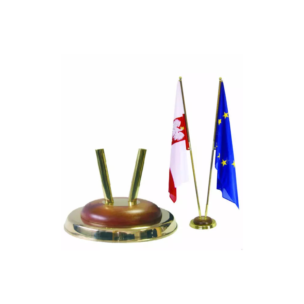 Stojak flagowy dwuramienny exklusive