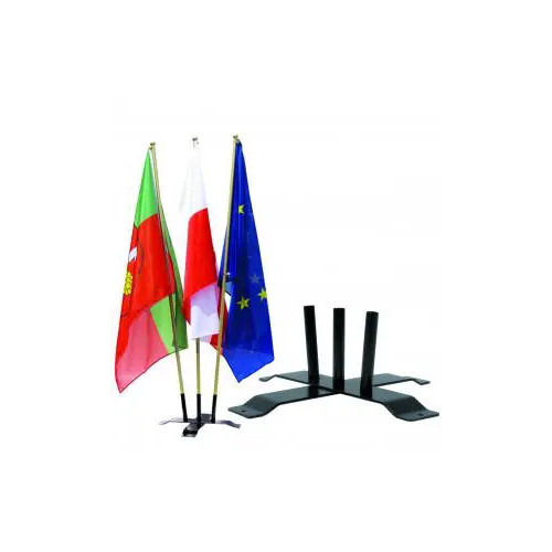 Stojak zewnętrzny z płaskownika wieloramienny