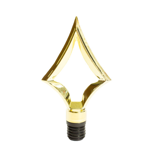 Zestaw metalizowanych pojedynczych stojaków na flagi o średnicy masztu 25mm