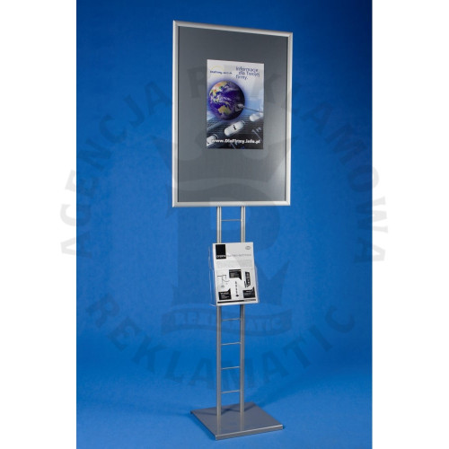 Stojak na plakat z tablicą OWZ