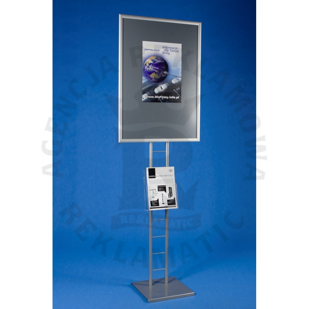 Stojak na plakat z tablicą OWZ