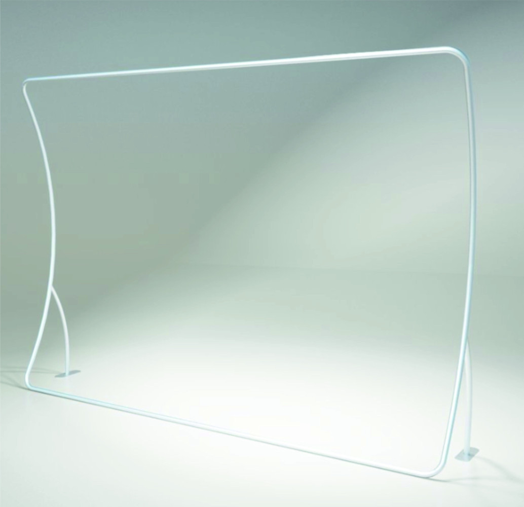 Ścianka reklamowa tekstylna o wymiarach 300x234 cm  - U-shape