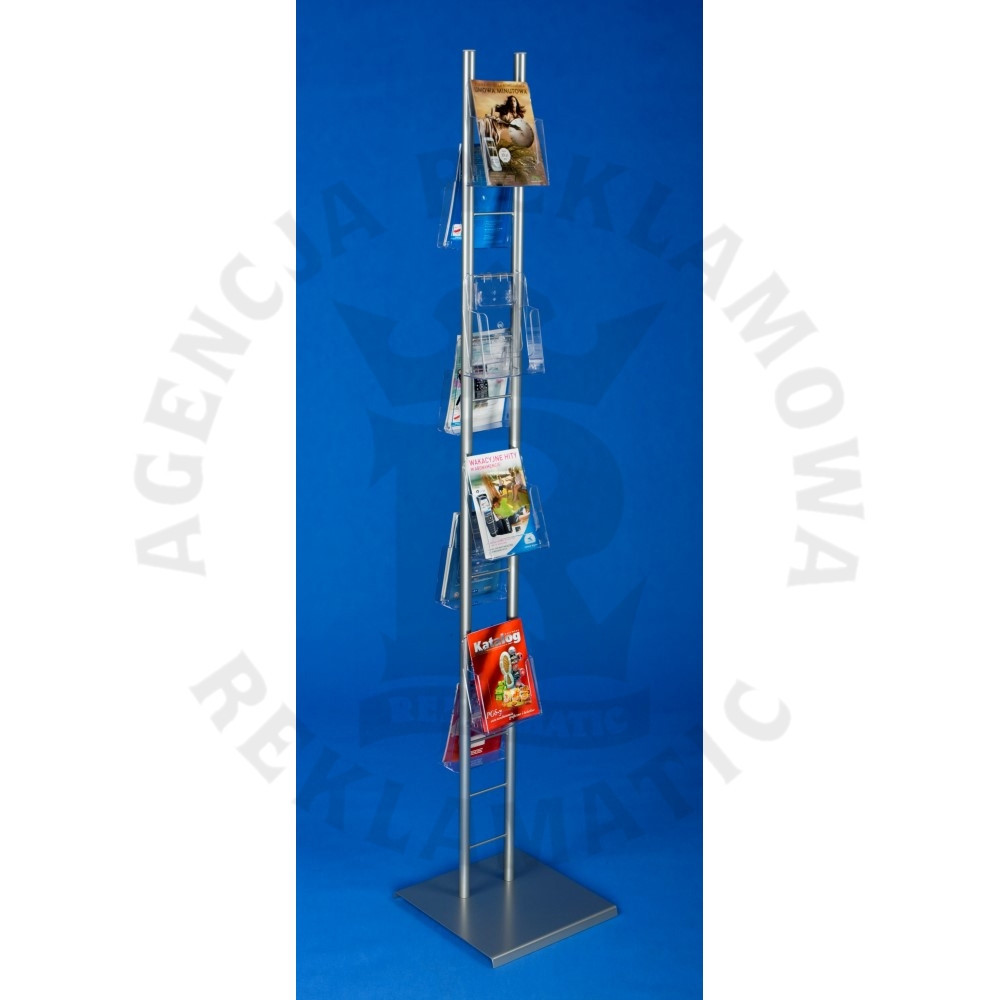 Stojak reklamowy na ulotki 5xA5