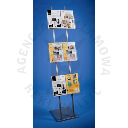 Podwójny Stojak na ulotki A4