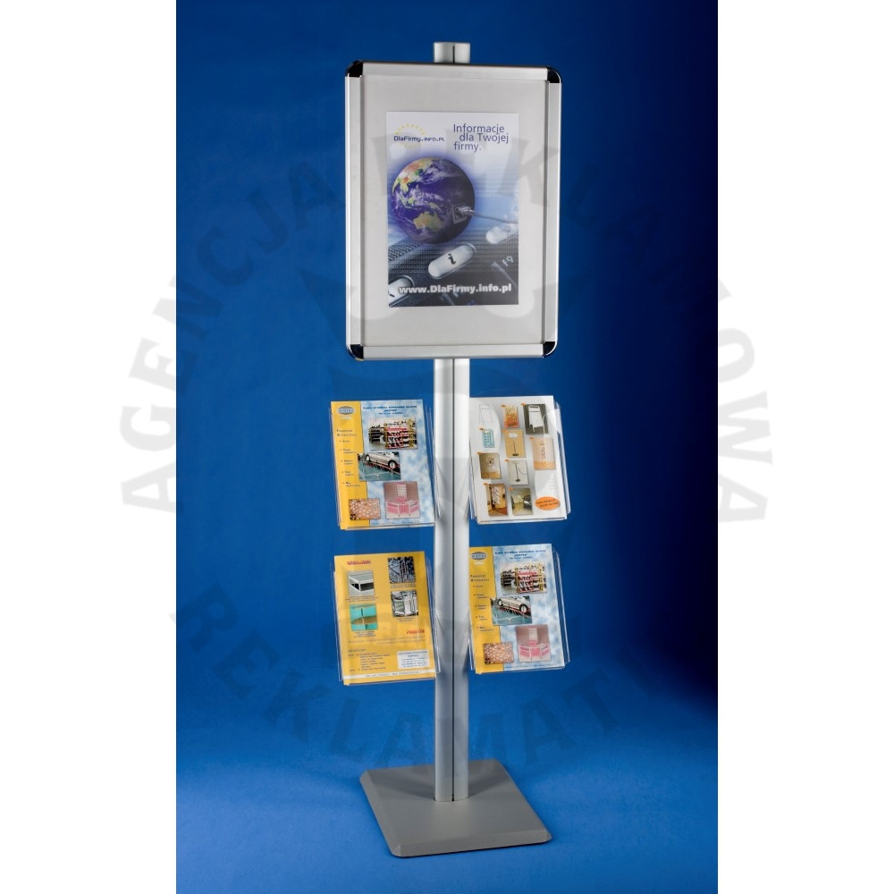 Stojak na plakat i ulotki