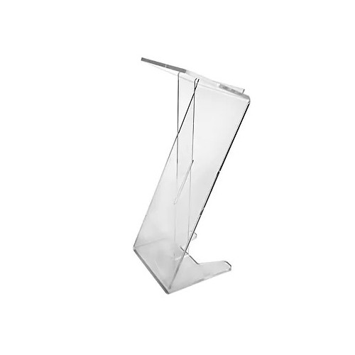 Mównica typu ZETKA wykonana z bezbarwnej plexi