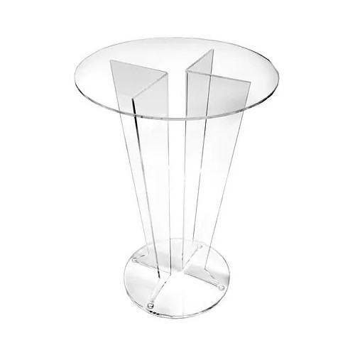 Stolik plexi Skośny