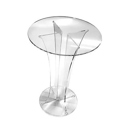 Łukowy Stolik z plexi