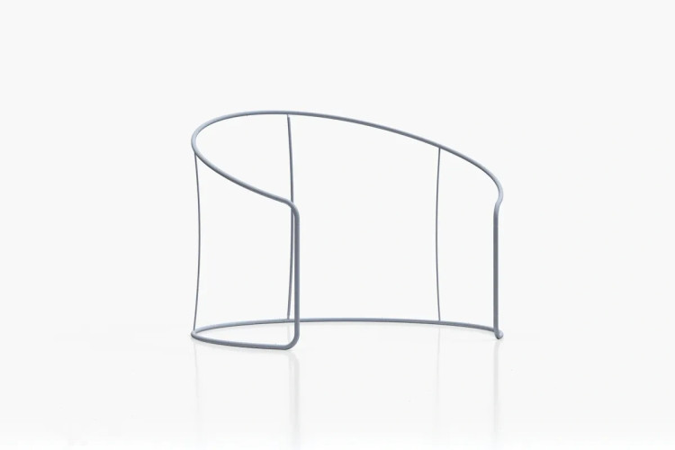 Ścianka reklamowa z wydrukiem w kształcie wyspy