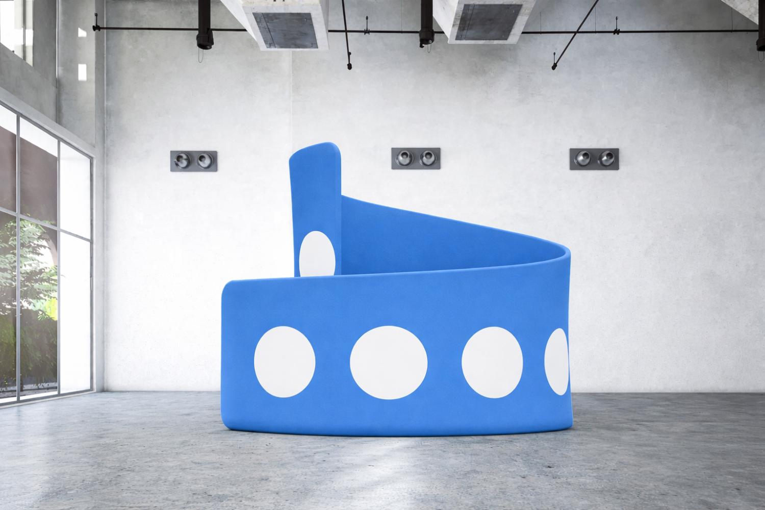 Ścianka w kształcie ślimaka