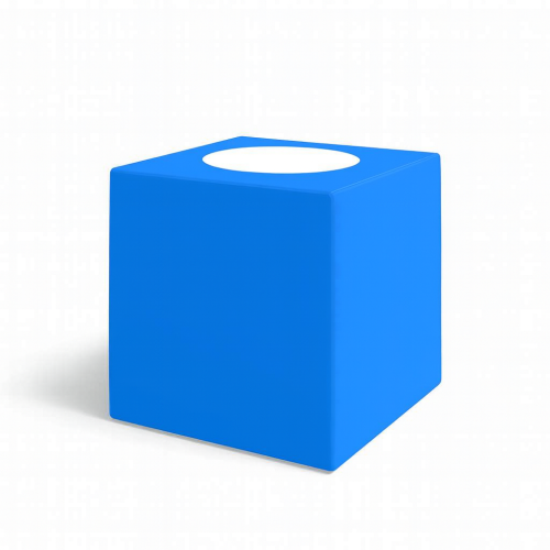 Piankowe siedzisko Cube