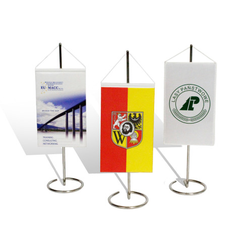 Stojak na proporczyki na biurko WIRE