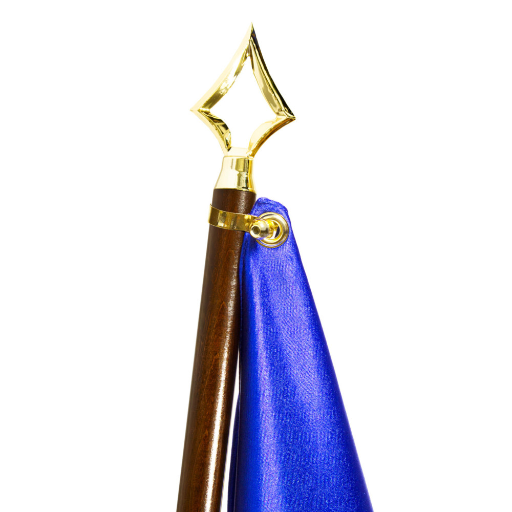 Maszt pod sztandar drewniany o średnicy 35mm głowica kulowa, grot strzały