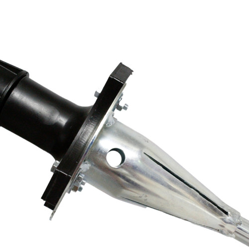 Wydłużona stalowa podstawa śrubowa