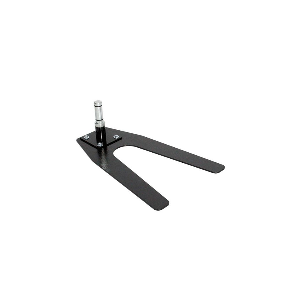 Zestaw podstawa najazdowa płaska z rotatorem stalowym