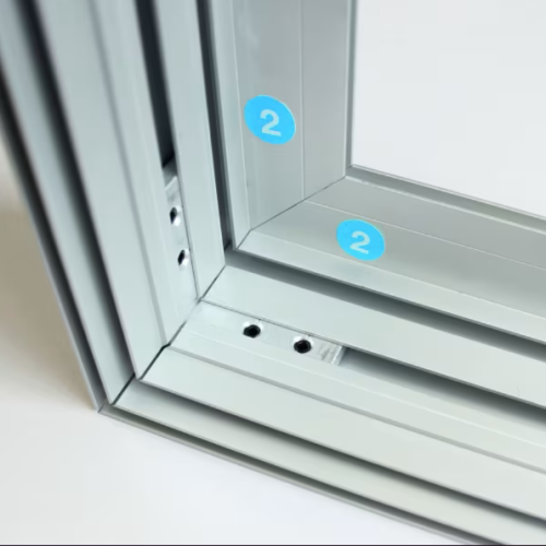 Konstrukcja kasetonu ściennego Illuminova 75 mm