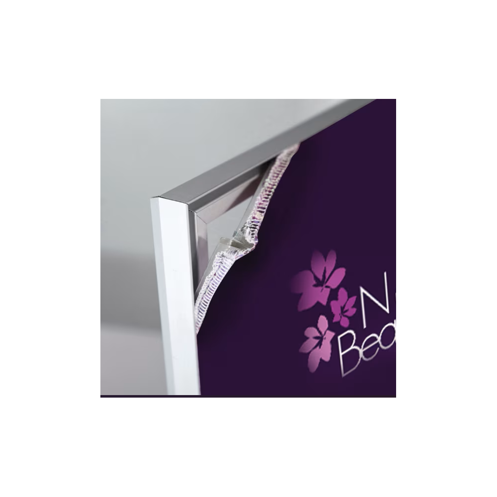 Kaseton podwieszany 125 mm Illuminova konstrukcja i grafika